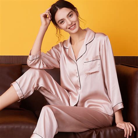 inexpensive silk pajamas.